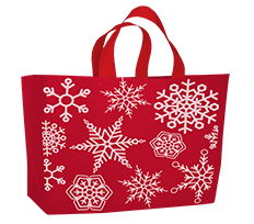 Snowflake Tote Bag